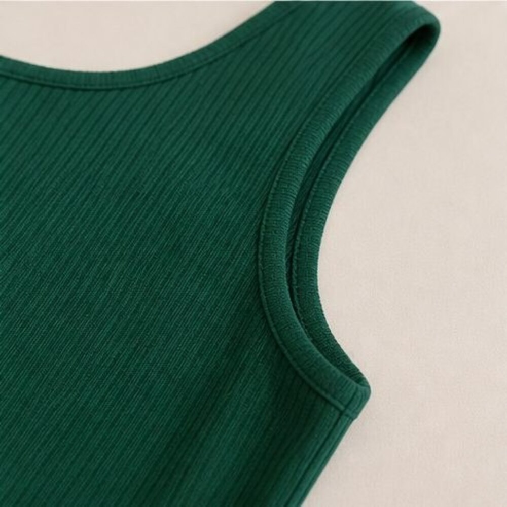 Emerald Lace Trim Top - Picture 5 of 6